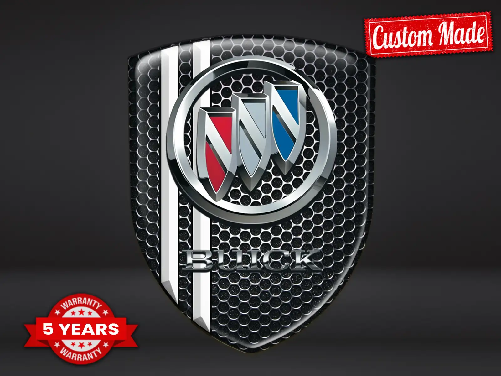 Buick Vinyle Auto Sur Mesure Style Étoile Minimal